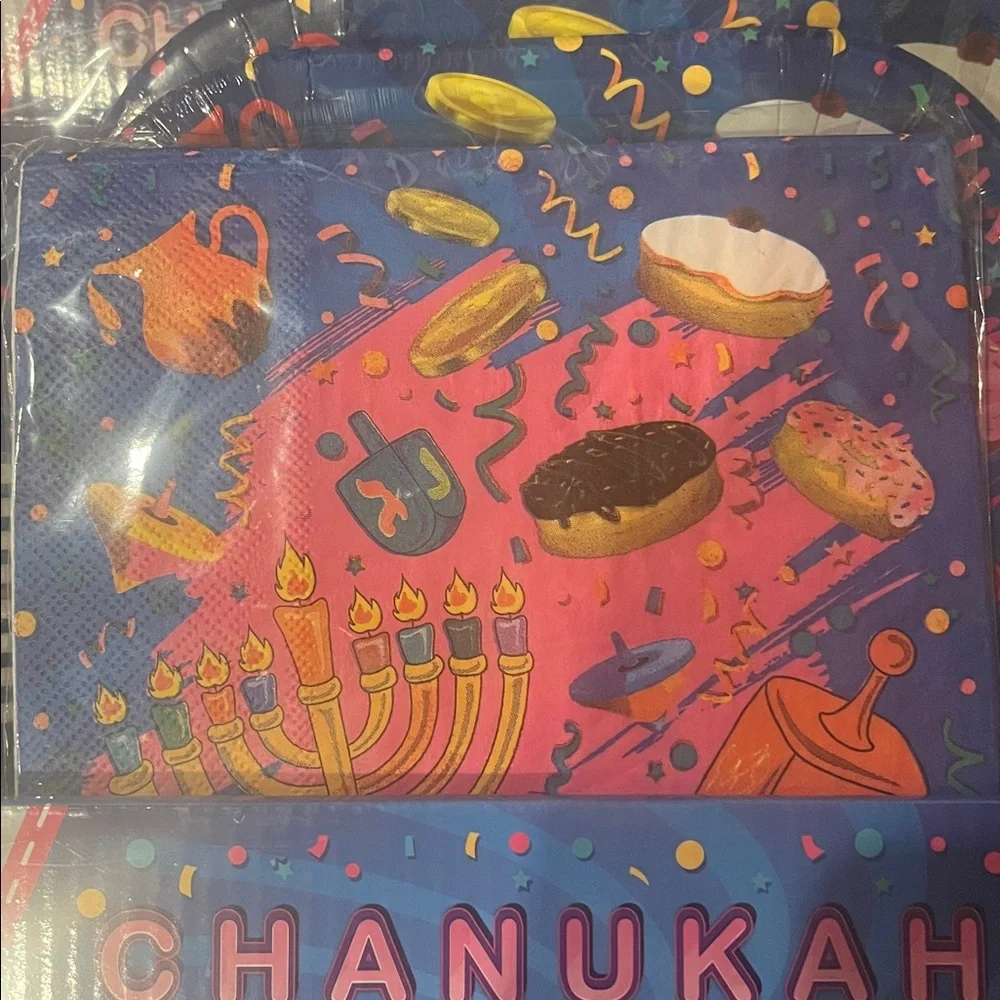Chanukah Party Set Mega Pack - Blue and Pink